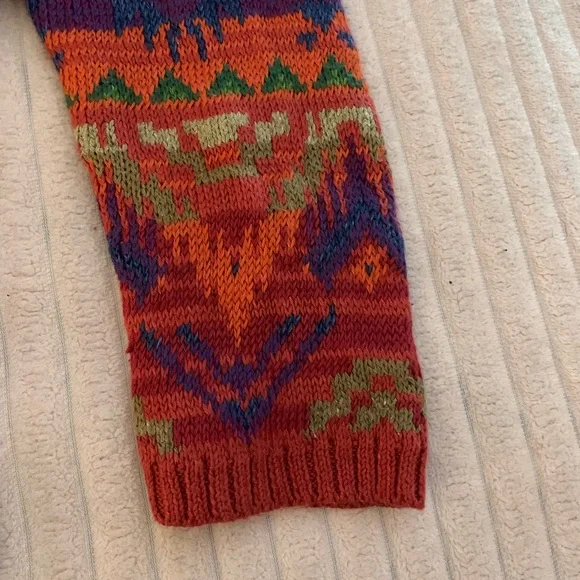 Ralph Lauren Multicolor Geometric Women's Sweater - Picture 3 of 3